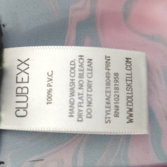 NWOT Dolls Kill Lady Acid Dimension Hologram Bra Top Club Exx Sz S - Picture 8 of 10